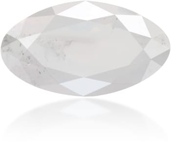 Natural White Diamond Oval 1.13 ct Polished