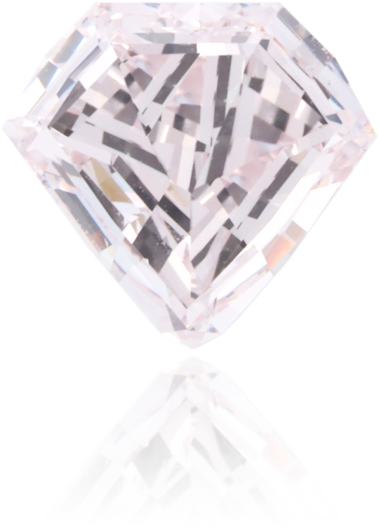 Natural Pink Diamond Shield 1.03 ct Polished