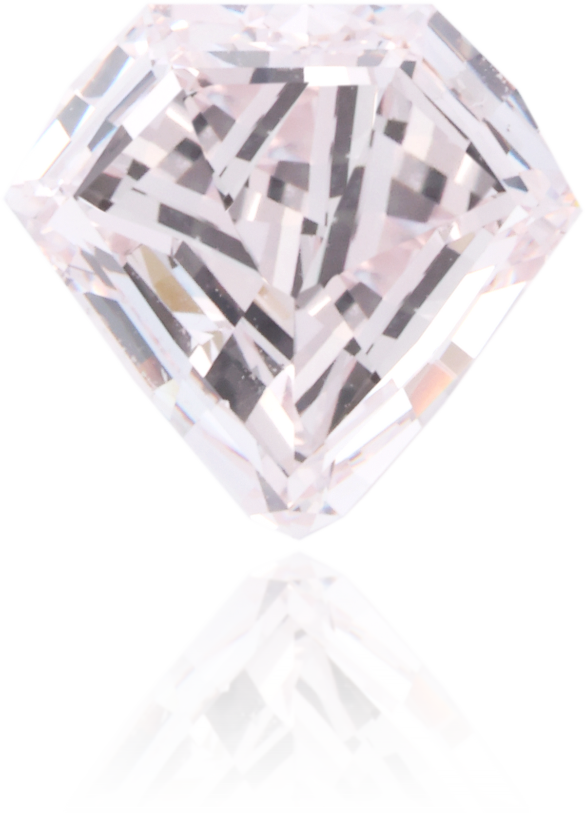 Natural Pink Diamond Shield 1.03 ct Polished
