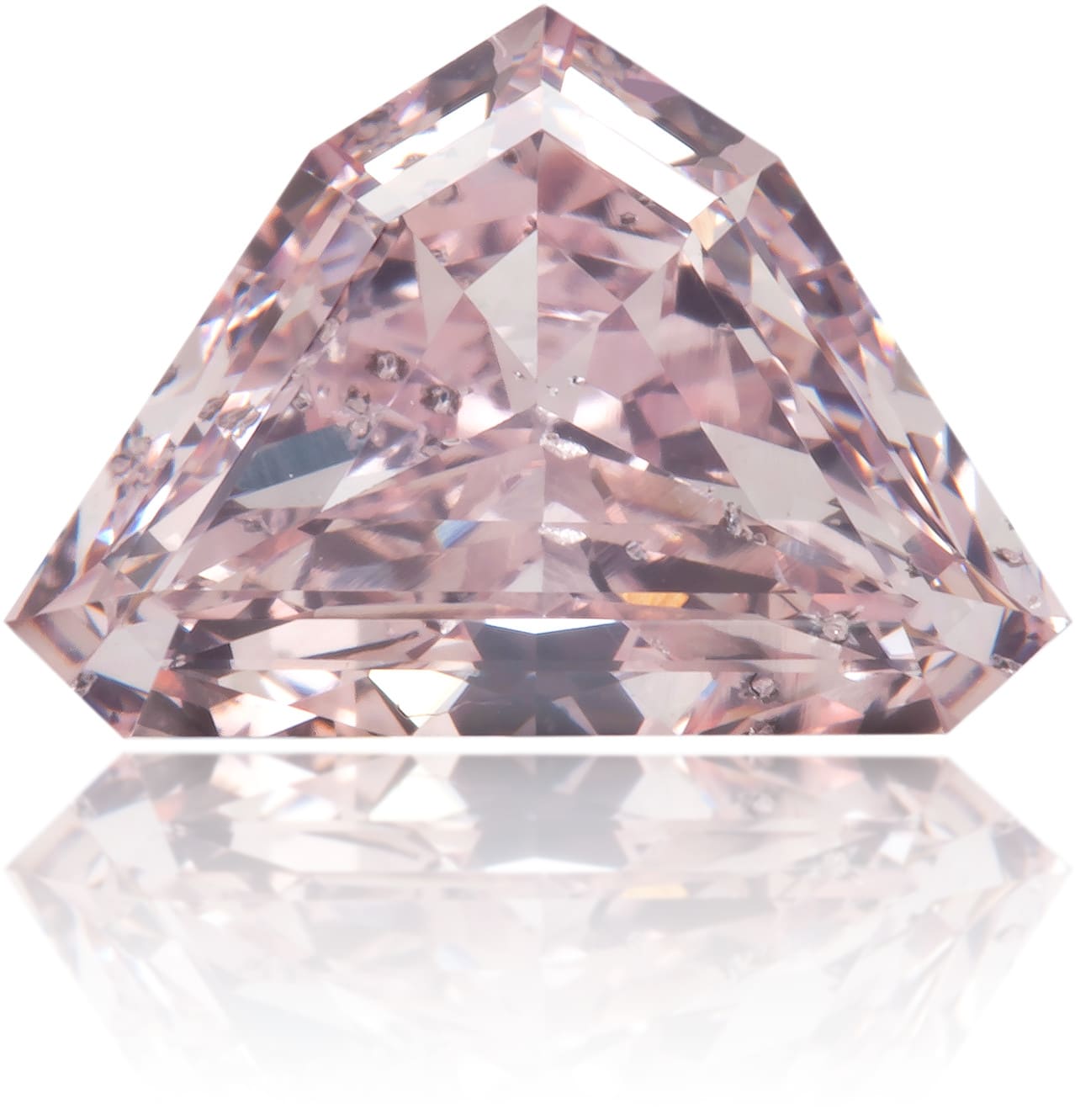 Natural Pink Diamond Shield 1.01 ct Polished