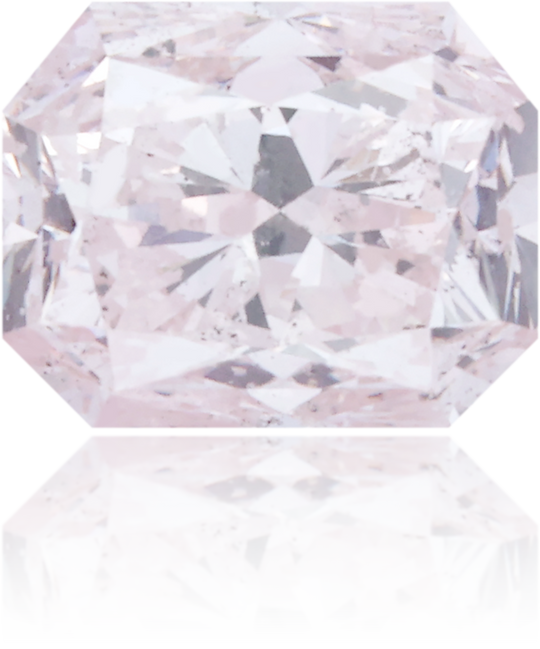Natural Pink Diamond Rectangle 1.00 ct Polished