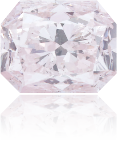 Natural Pink Diamond Rectangle 1.00 ct Polished