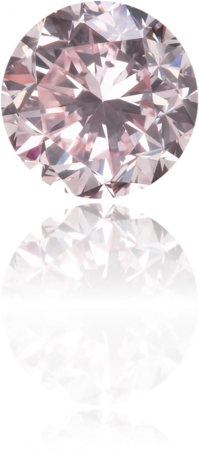 Natural Pink Diamond Round 0.75 ct Polished