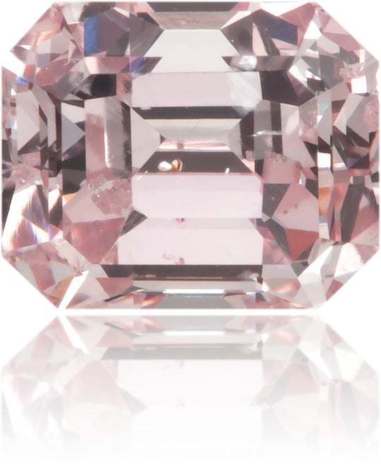 Natural Pink Diamond Rectangle 0.90 ct Polished