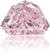 Natural Purple Diamond Shield 0.87 ct Polished