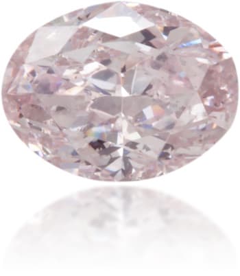 Natural Pink Diamond Oval 0.20 ct Polished