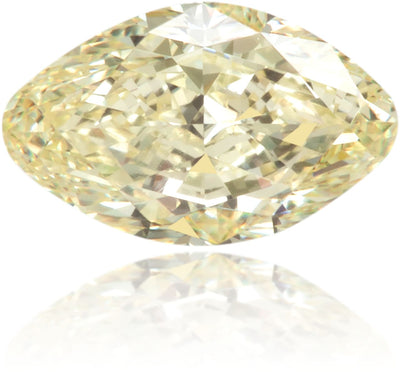 Natural Yellow Diamond Marquise 0.33 ct Polished