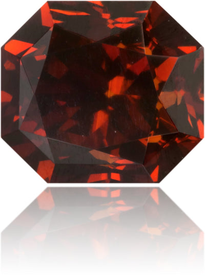 Natural Brown Diamond Rectangle 1.01 ct Polished