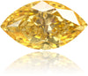 Natural Yellow Diamond Marquise 0.35 ct Polished