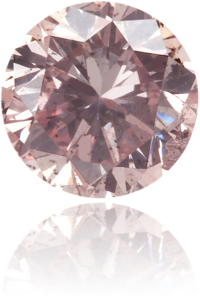 Natural Pink Diamond Round 0.27 ct Polished