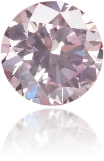 Natural Pink Diamond Round 0.16 ct Polished