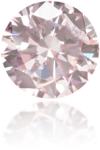 Natural Pink Diamond Round 0.15 ct Polished