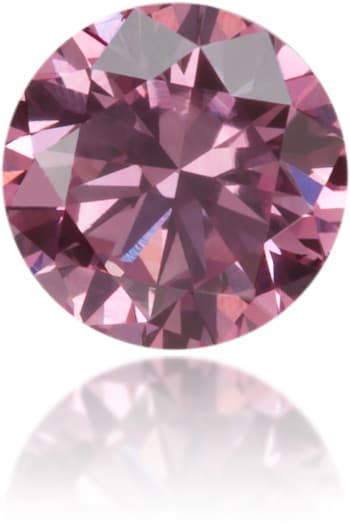 Natural Pink Diamond Round 0.23 ct Polished