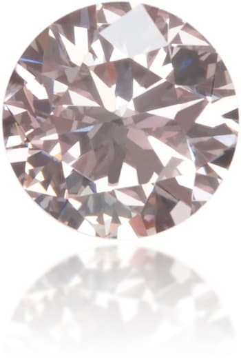 Natural Pink Diamond Round 0.19 ct Polished