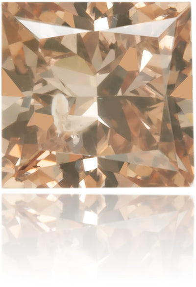 Natural Brown Diamond Square 0.31 ct Polished