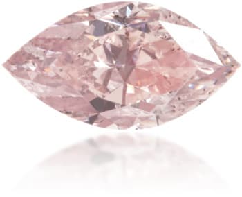 Natural Pink Diamond Marquise 0.33 ct Polished