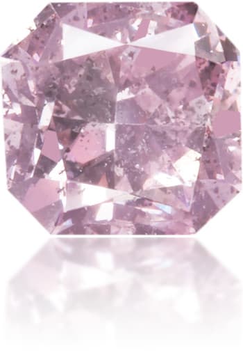 Natural Purple Diamond Square 0.30 ct Polished