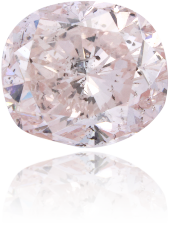 Natural Purple Diamond Cushion 0.86 ct Polished