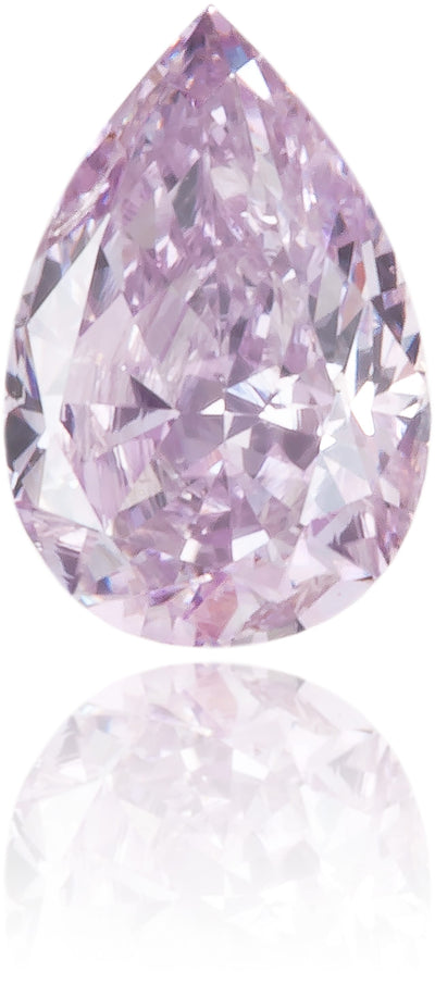 Natural Purple Diamond Pear Shape 0.11 ct Polished
