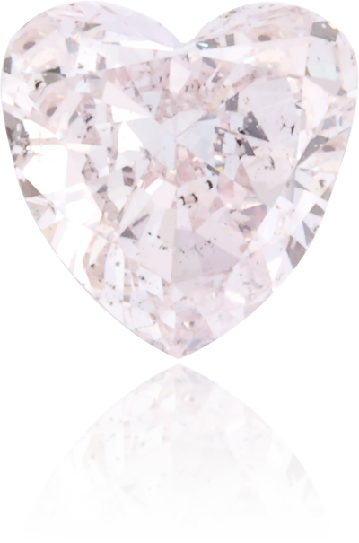 Natural Pink Diamond Heart Shape 1.24 ct Polished