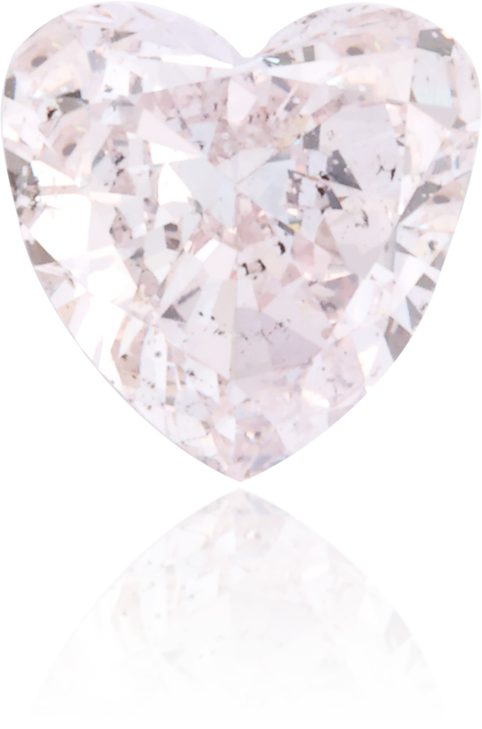 Natural Pink Diamond Heart Shape 1.24 ct Polished