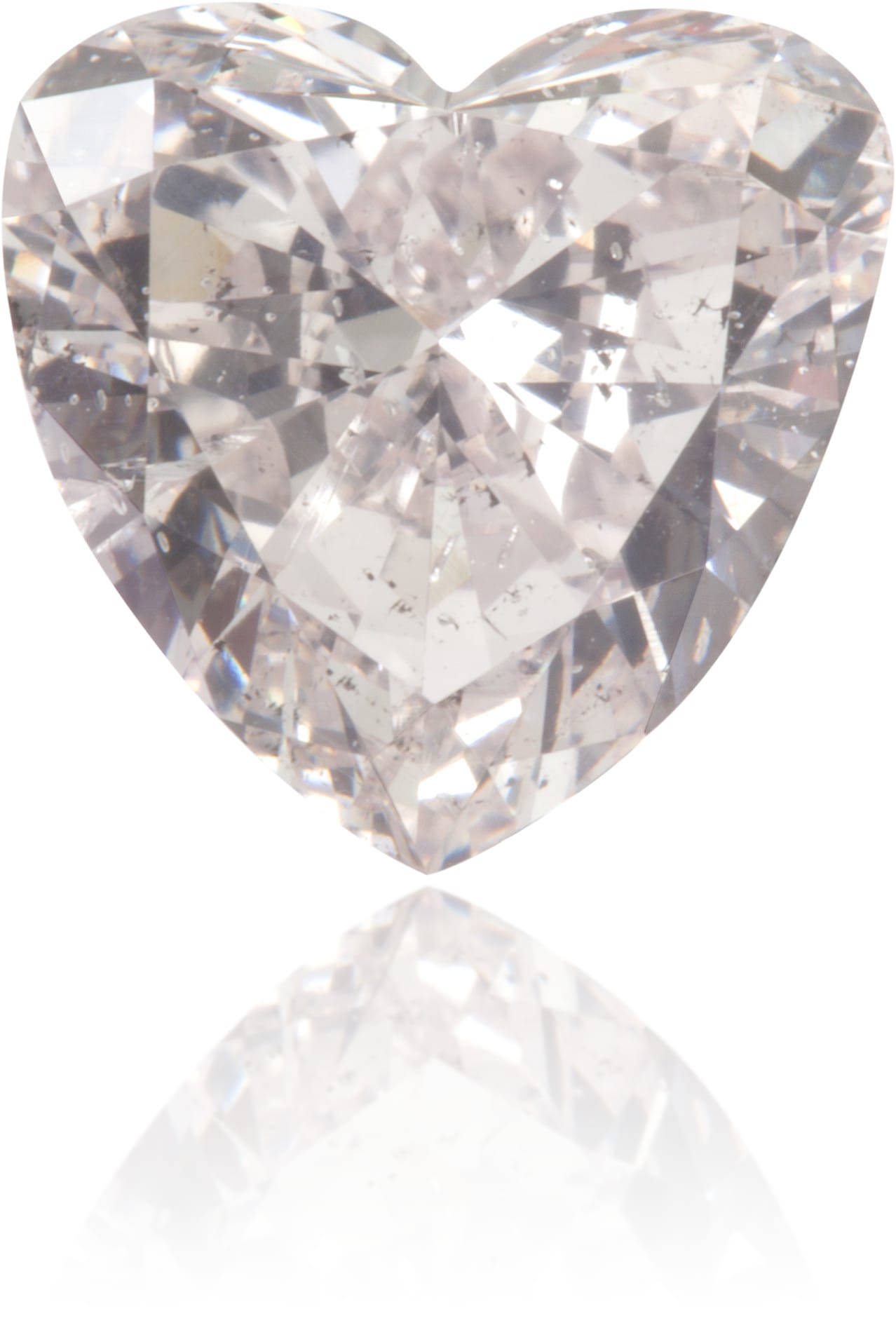 Natural Pink Diamond Heart Shape 1.24 ct Polished
