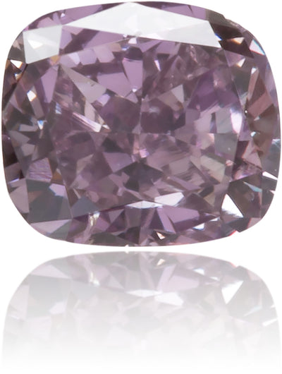 Natural Purple Diamond Cushion 0.25 ct Polished