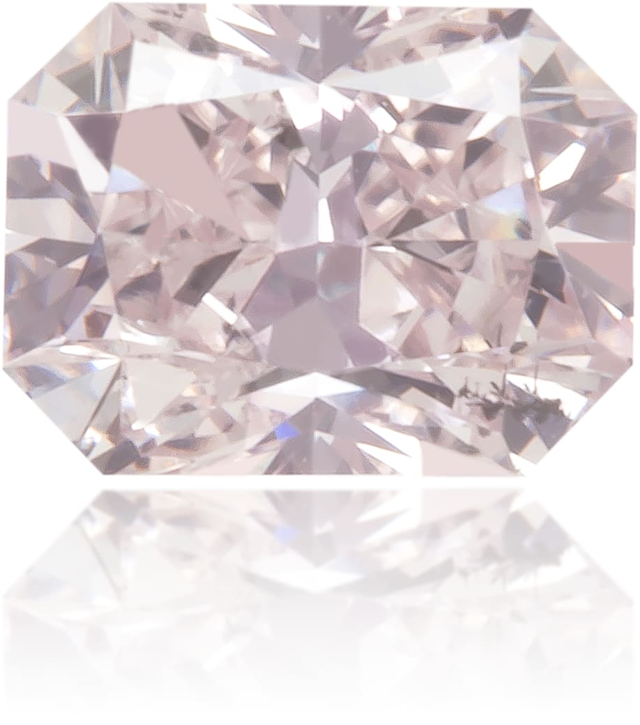Natural Pink Diamond Rectangle 0.30 ct Polished