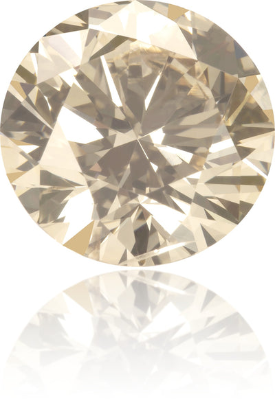 Natural Brown Diamond Round 2.37 ct Polished