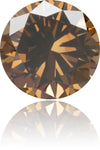 Natural Brown Diamond Round 0.58 ct Polished
