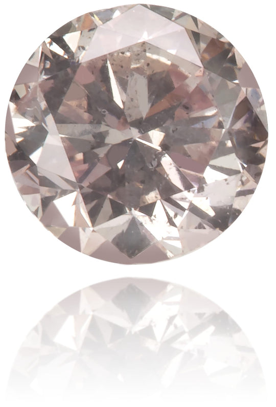 Natural Pink Diamond Round 0.33 ct Polished