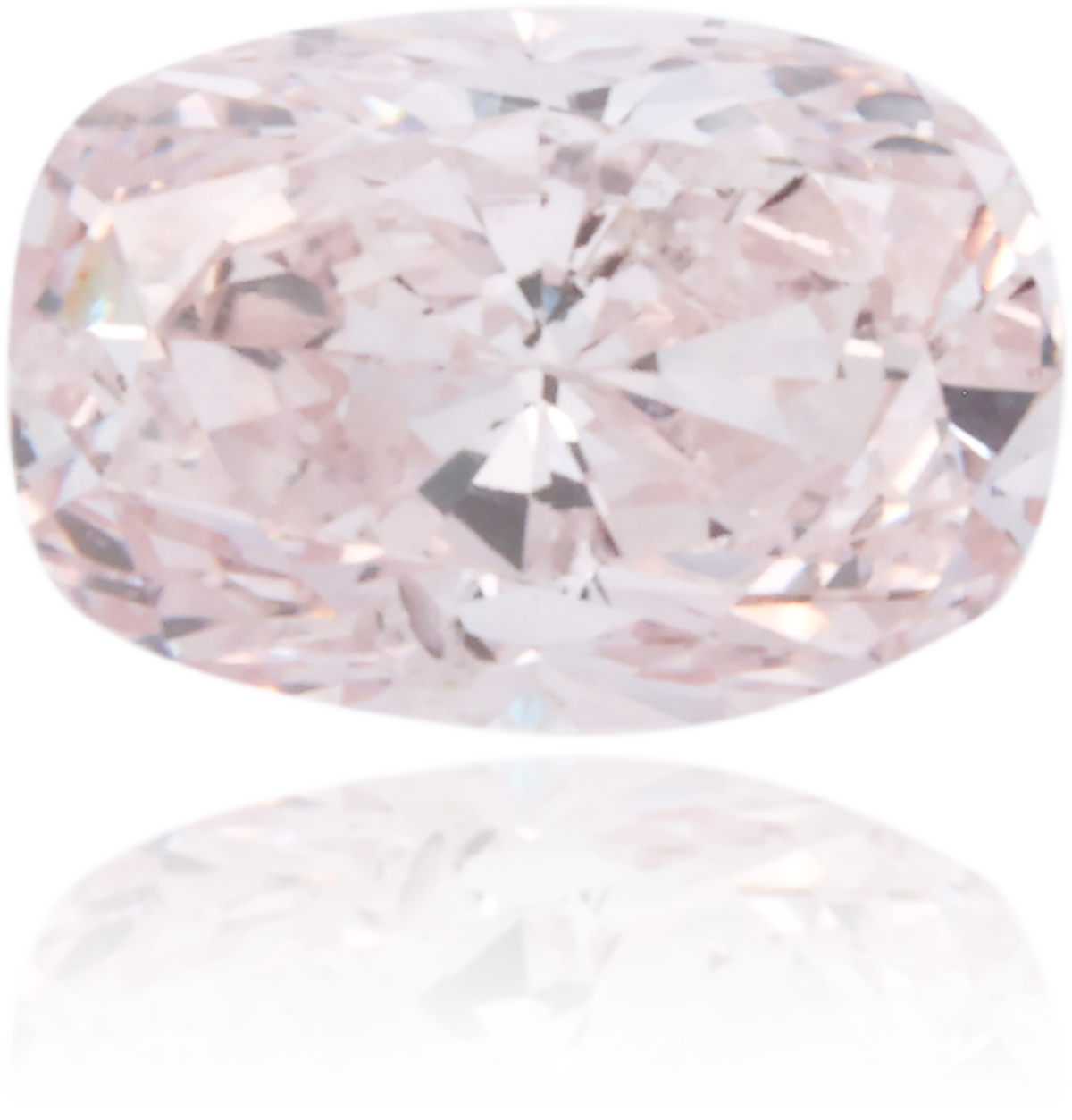 Natural Pink Diamond Cushion 0.37 ct Polished
