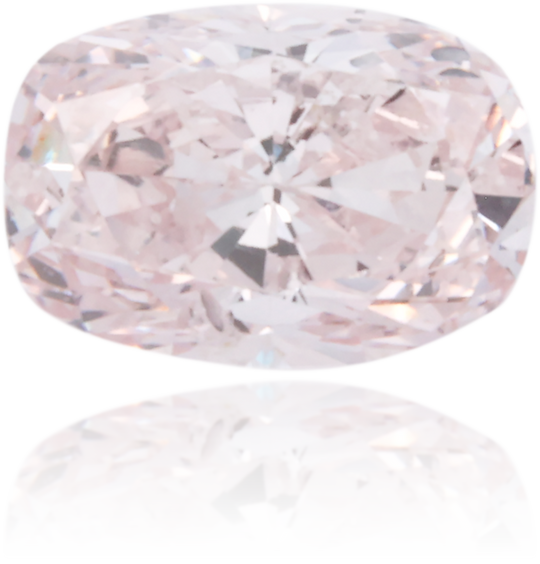 Natural Pink Diamond Cushion 0.37 ct Polished