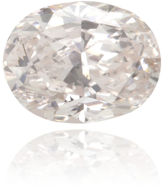 Natural Pink Diamond Oval 0.39 ct Polished
