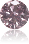 Natural Pink Diamond Round 0.19 ct Polished