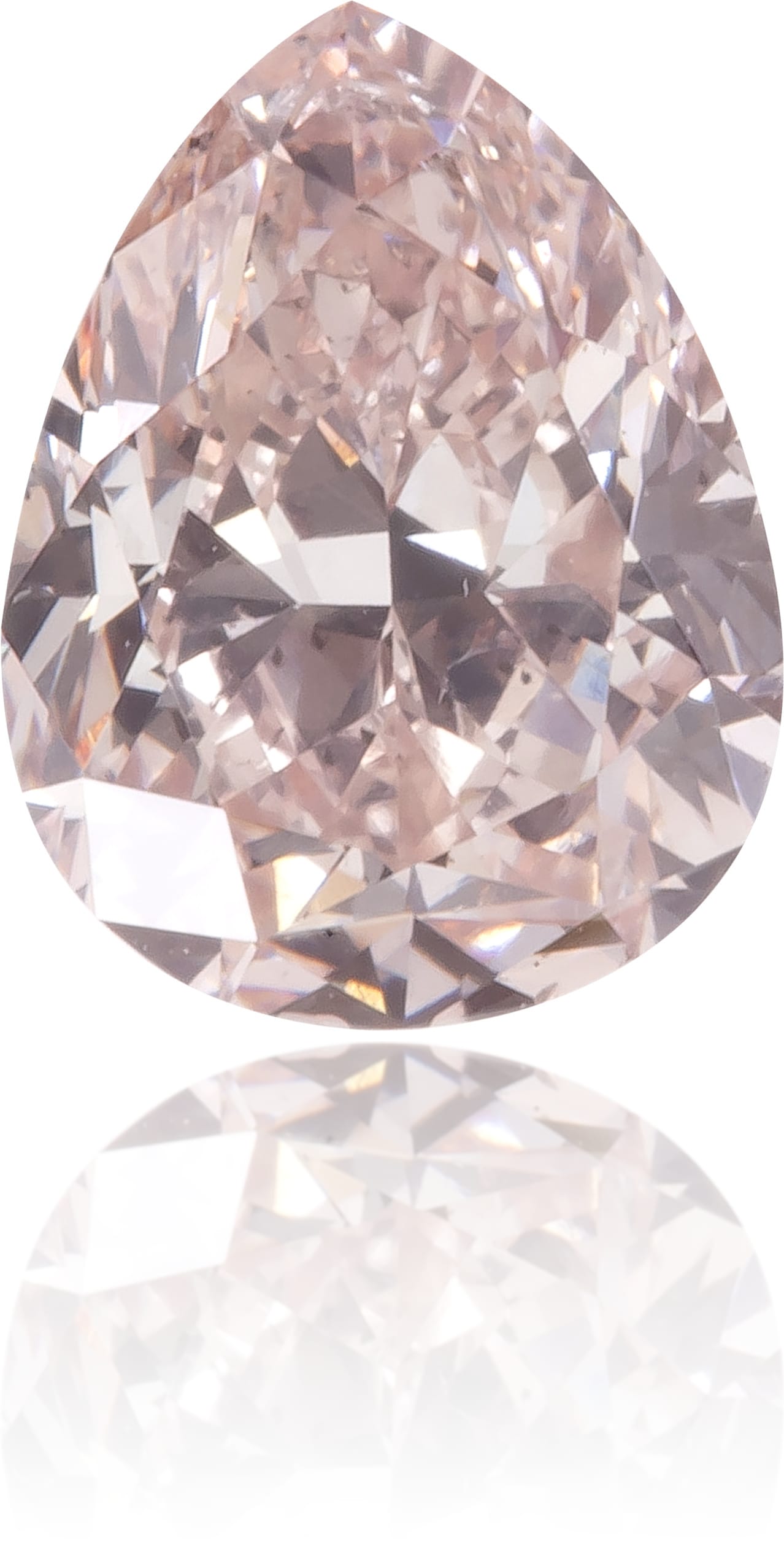 Natural Pink Diamond Pear Shape 0.60 ct Polished