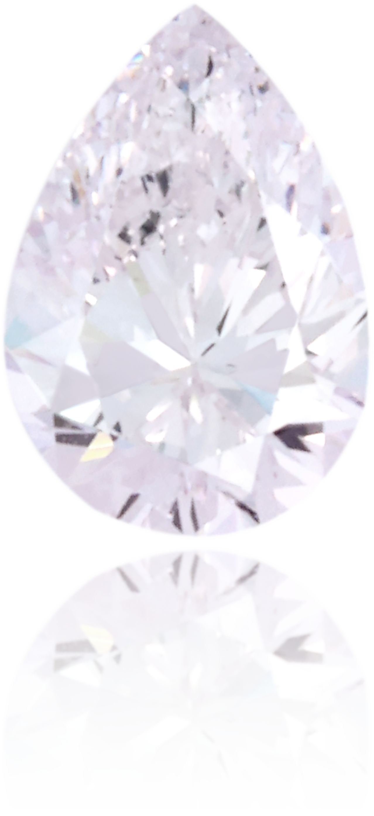 Natural Pink Diamond Pear Shape 0.19 ct Polished