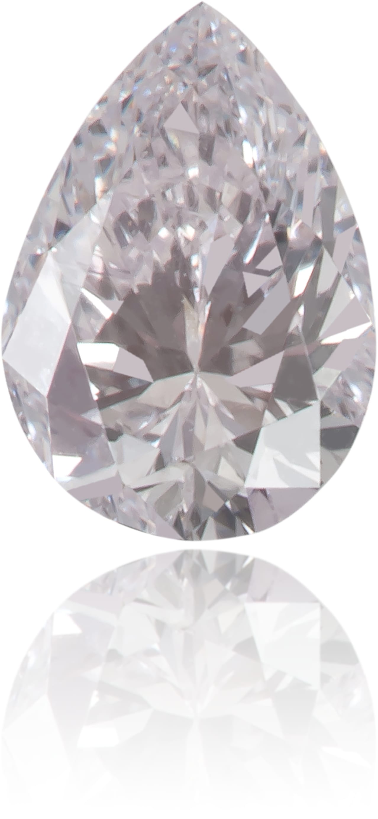 Natural Pink Diamond Pear Shape 0.19 ct Polished