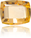 Natural Orange Diamond Rectangle 0.18 ct Polished