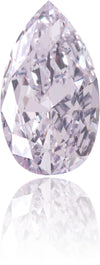 Natural Purple Diamond Pear Shape 0.52 ct Polished