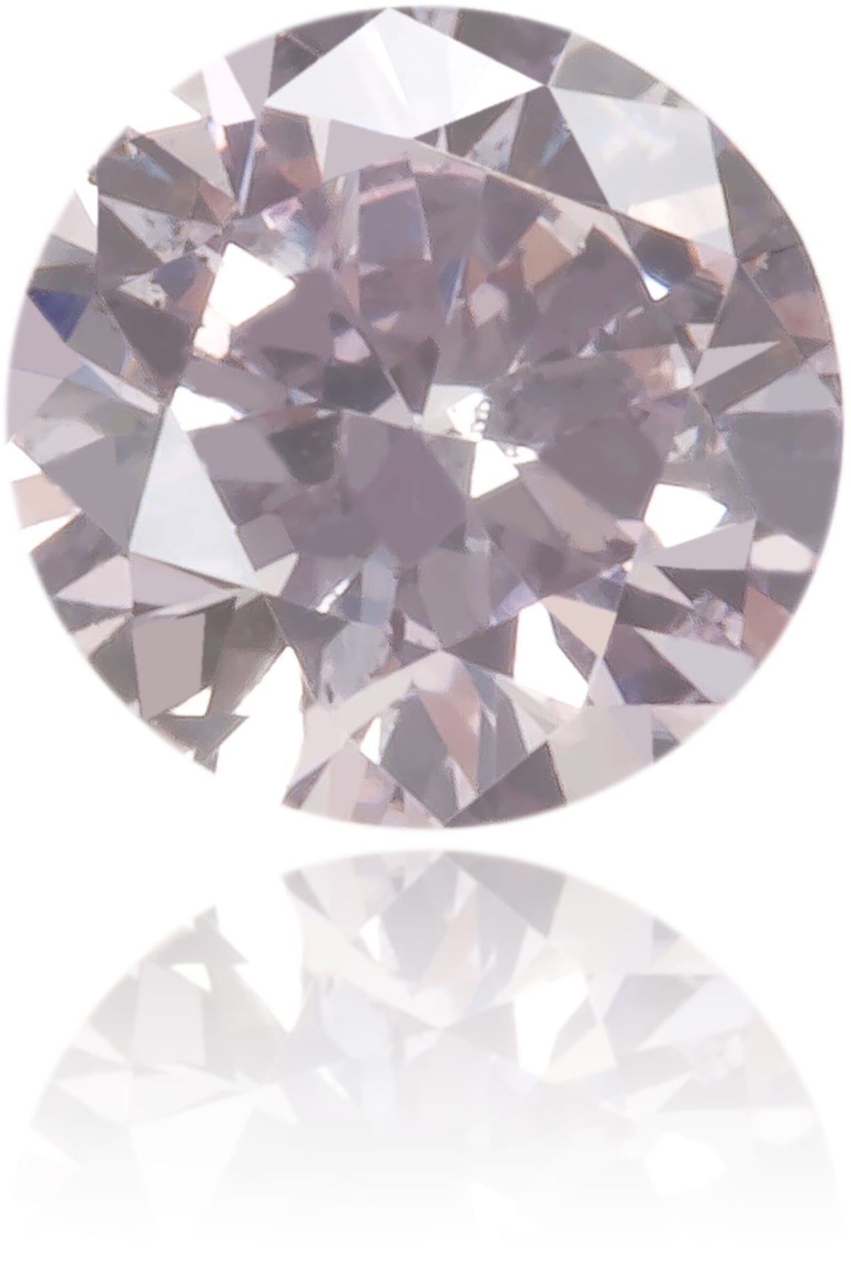 Natural Pink Diamond Round 0.15 ct Polished