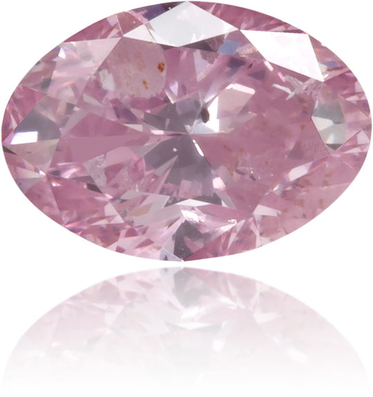 Natural Pink Diamond Oval 0.27 ct Polished