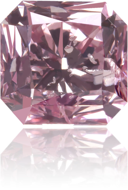 Natural Pink Diamond Rectangle 0.52 ct Polished
