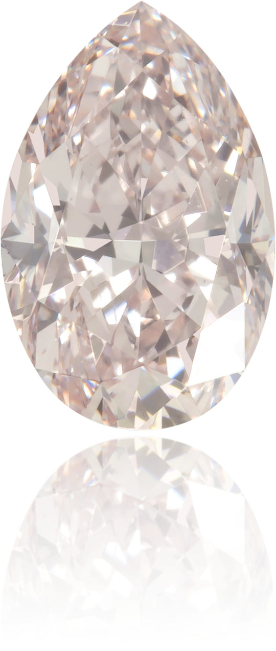 Natural Pink Diamond Pear Shape 0.81 ct Polished