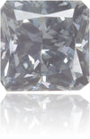 Natural Blue Diamond Square 0.15 ct Polished