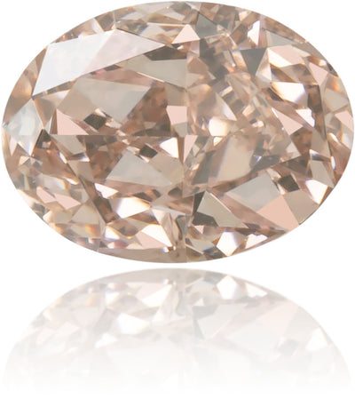 Natural Pink Diamond Oval 0.30 ct Polished