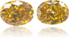 Natural Yellow Diamond Oval 1.96 ct set