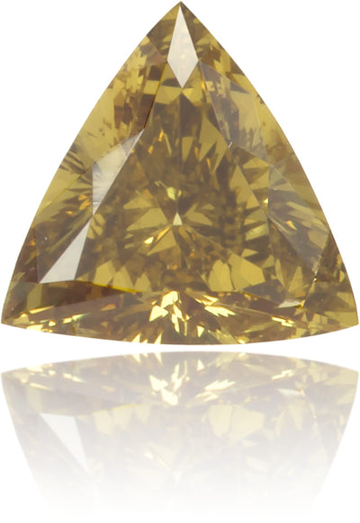 Natural Green Diamond Triangle 0.17 ct Polished