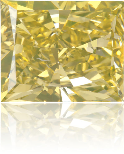 Natural Green Diamond Rectangle 2.52 ct Polished