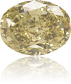 Natural Green Diamond Oval 2.06 ct Polished
